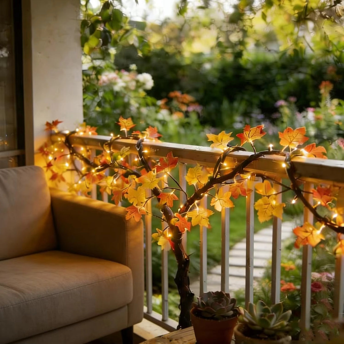 9.52 FT 144-LED Autumn Halloween Decorative Lights - product image 10