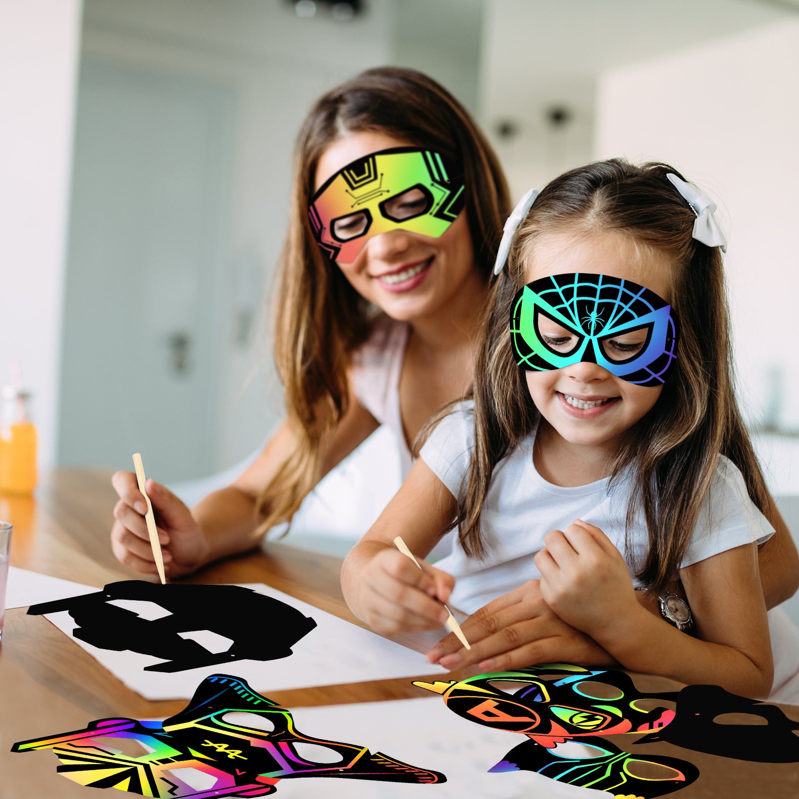 Scratch Art Set - 24 Scratch & 12 Mask - alternate view 5