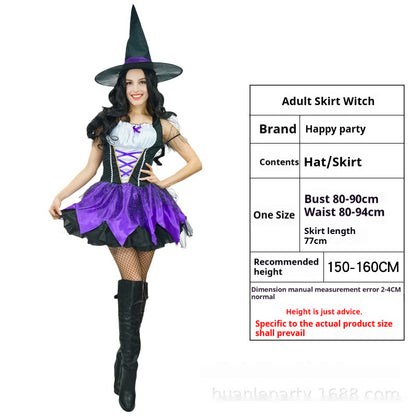 Halloween Costume Witch Vampire Dress-up Party | Indoor Decorations | Costumes - Decorations