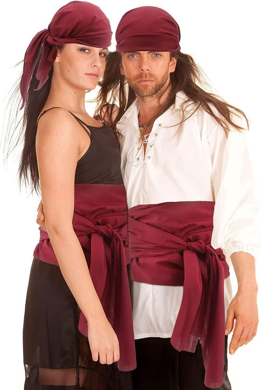 Halloween Pirate Costume Medieval Renaissance Linen Pirate - Costumes
