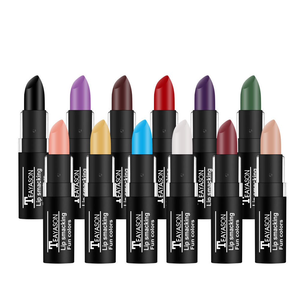 Dark Lipstick White Nude Color Vampire Halloween Makeup Retro - Discount Halloween City