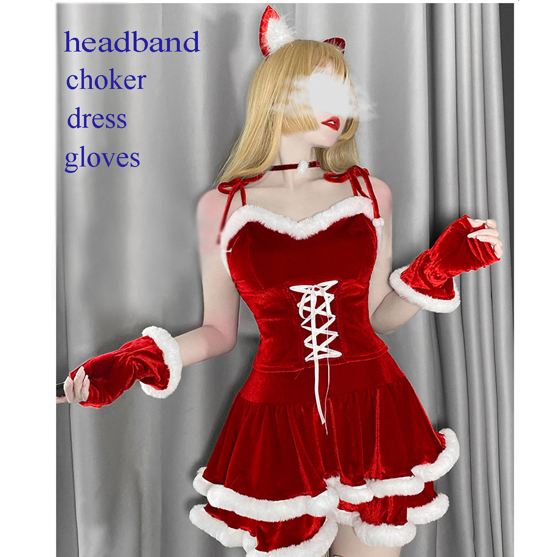 Halloween Costume Maid Uniform Temptation Sexy Little Wild | Hats | Gloves - Costumes