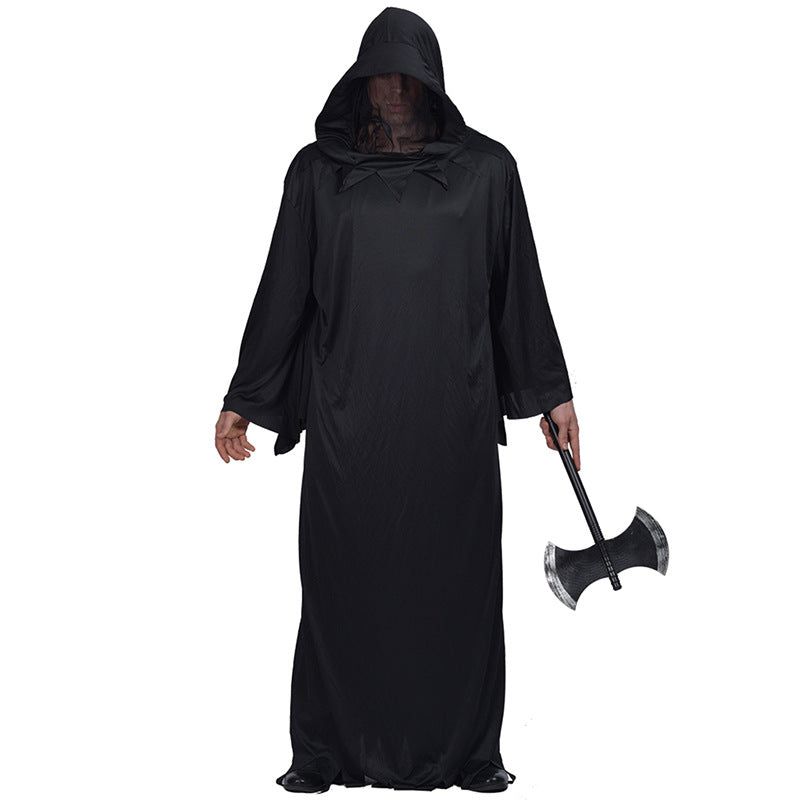 Halloween Costume Cold Black Robe Props Costume - Discount Halloween City
