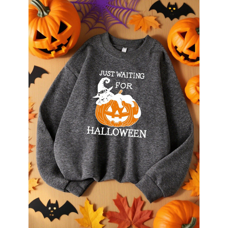 Just Waiting for Pumpkin Design Sweats - alternate view 6