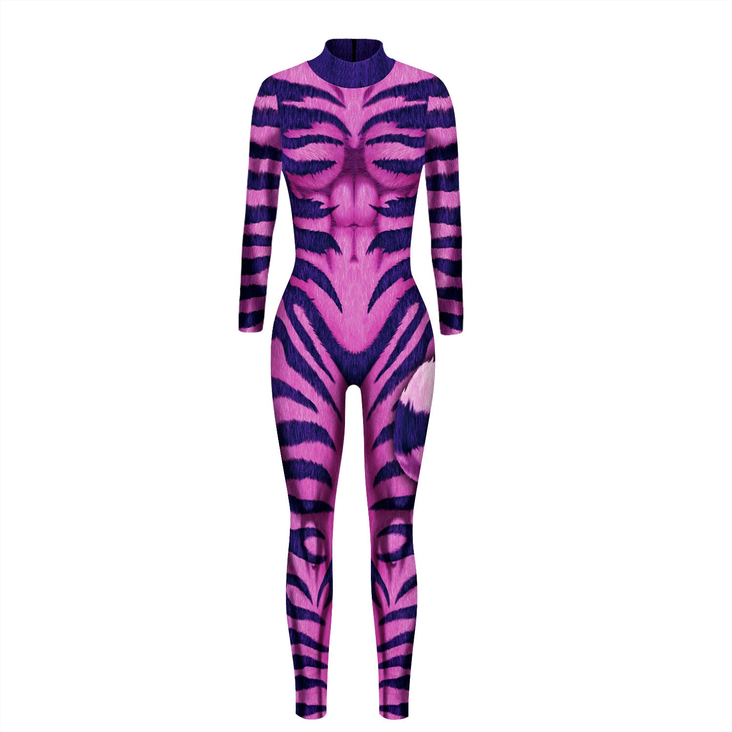 Women's Skeleton Digital Printed Wear Tight Long Sleeve - alternate view 7