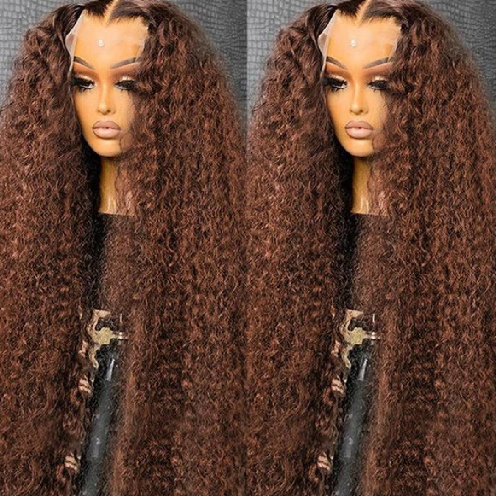 Christmas Halloween Deep Curly Wig - Discount Halloween City