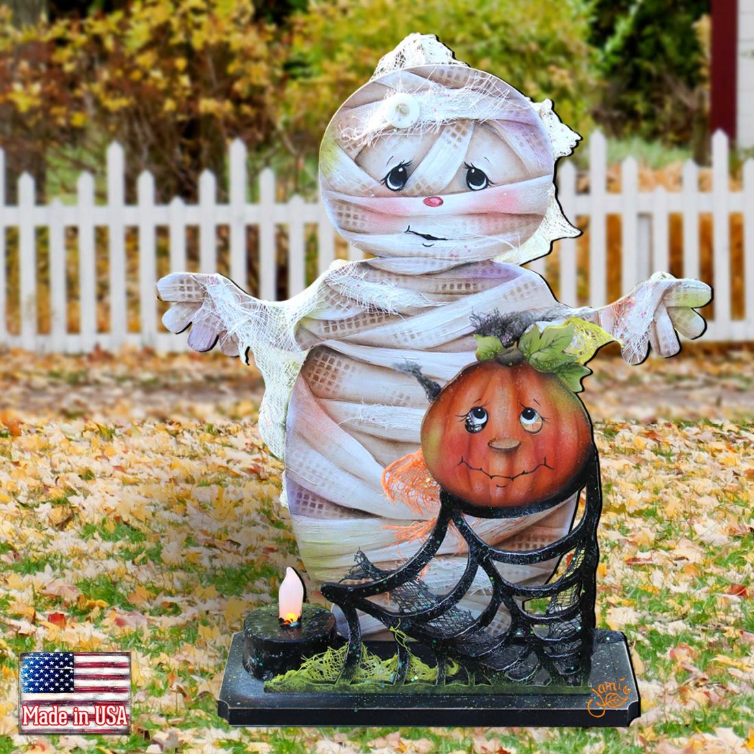 Some Mummy Loves You Halloween Outdoor Decor by Jamie Mills-Price - Thanksgiving Halloween Decor - 8457406F