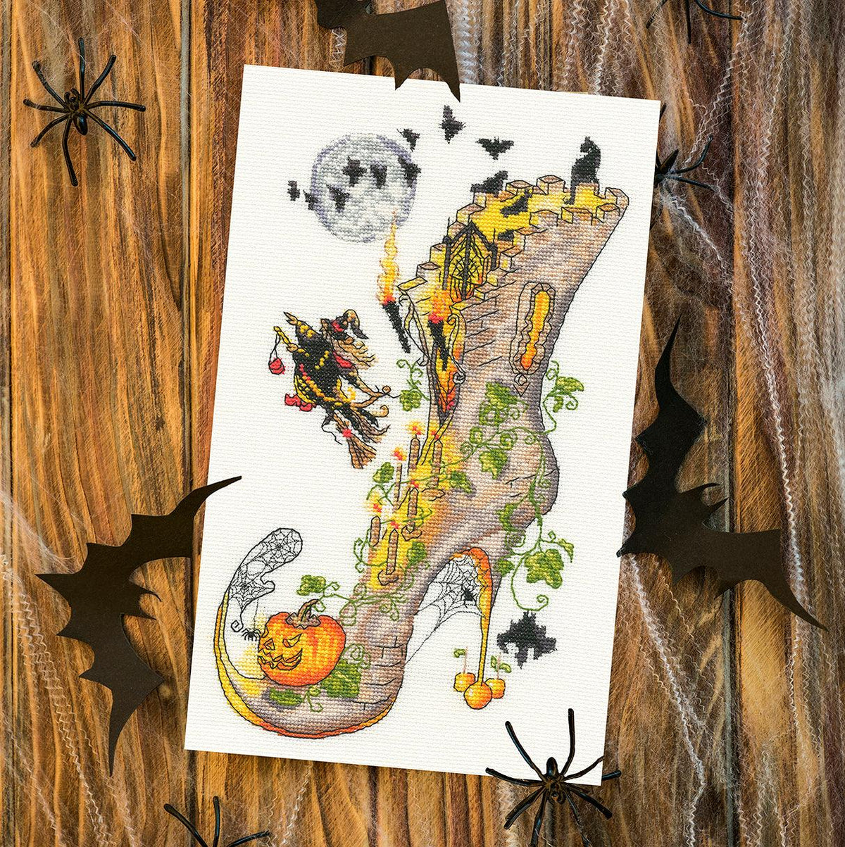 All Hallows' Party Counted Cross Stitch Kit by Bothy Threads XSK14