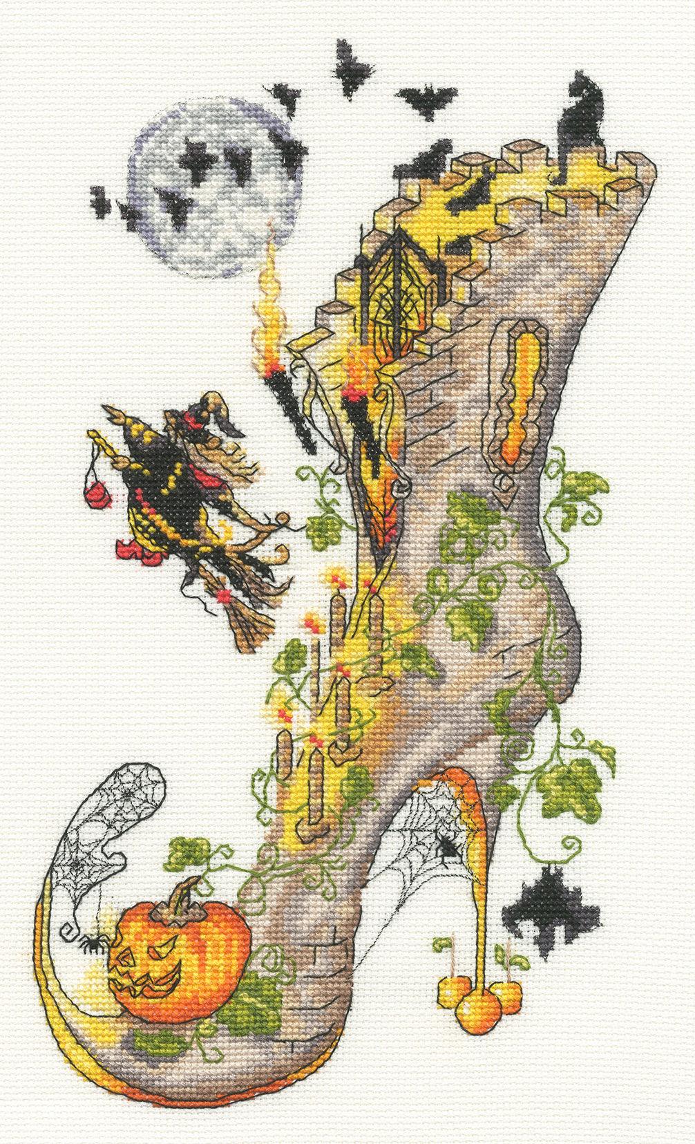 All Hallows' Party Counted Cross Stitch Kit by Bothy Threads XSK14