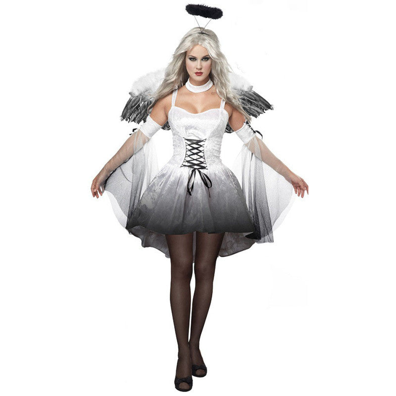 Fashion Personality Halloween Dark Angel Costume - Discount Halloween City