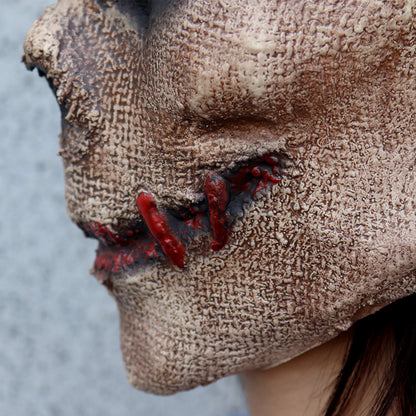 Halloween Stitching Horror Mask Cosplay Funny Dance Party - Discount Halloween City