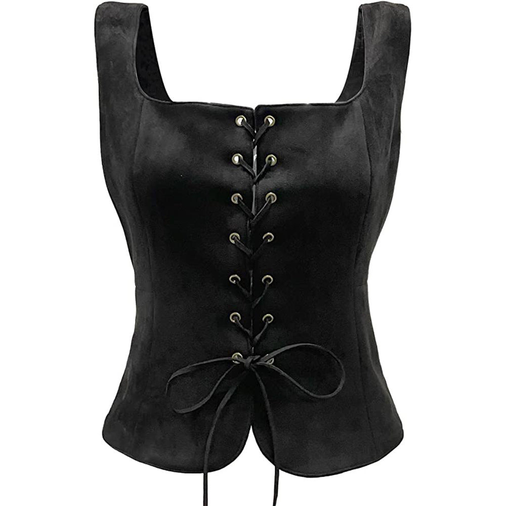 Suede Vest Halloween Costume - Costumes
