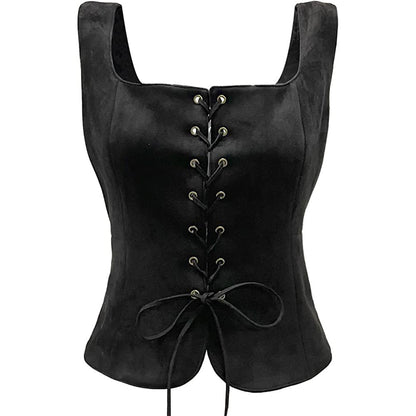 Suede Vest Halloween Costume - Costumes