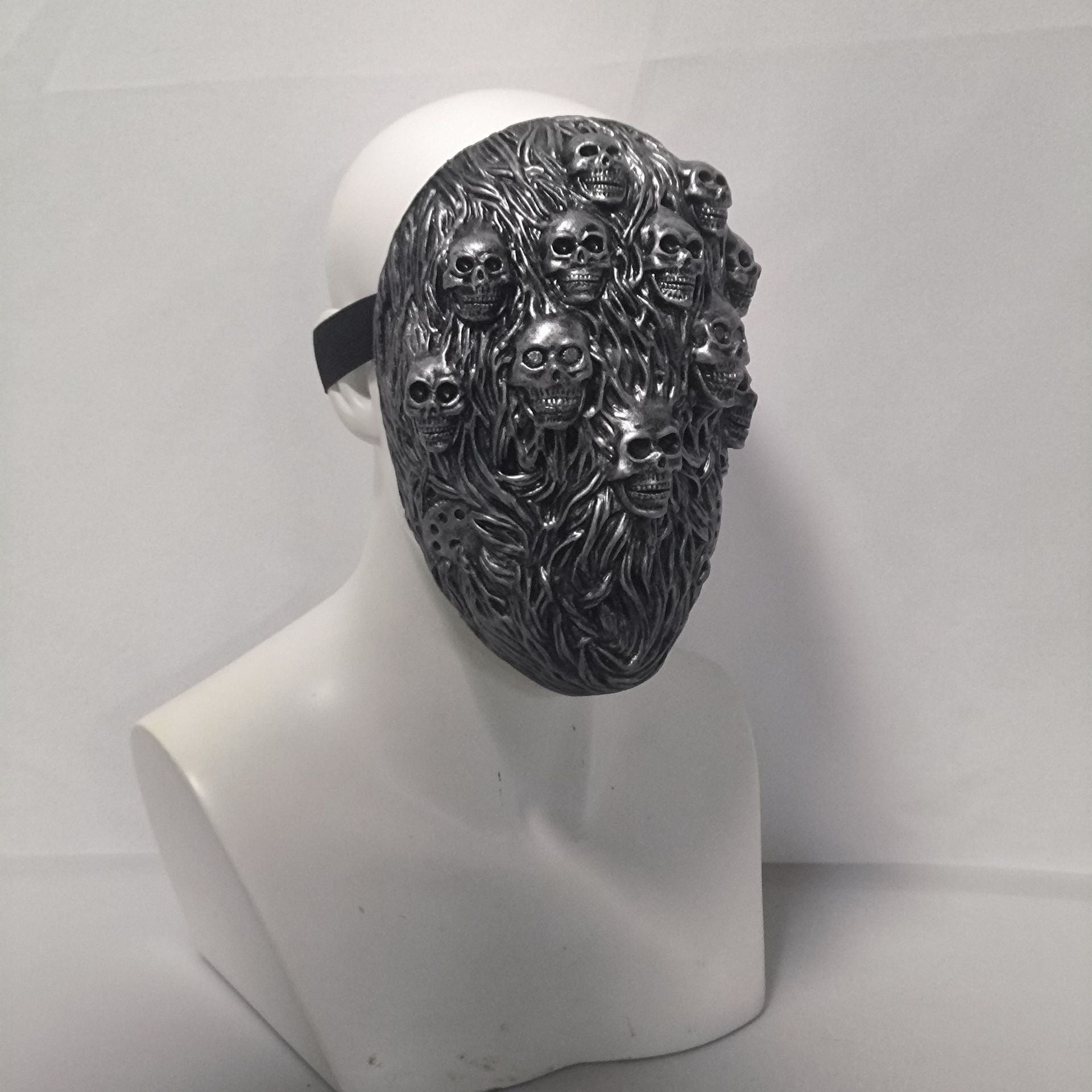 Halloween Terror Skull Mask Steam Punk Doomsday - Discount Halloween City