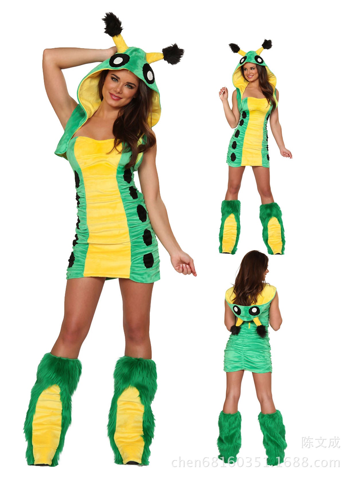 Lace One-piece Dress-up Character Animal Halloween Party - Discount Halloween City