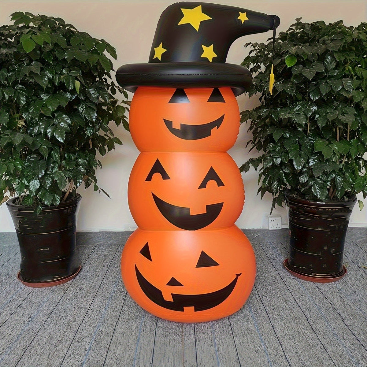 Giant Inflatable Pumpkin Halloween Decoration