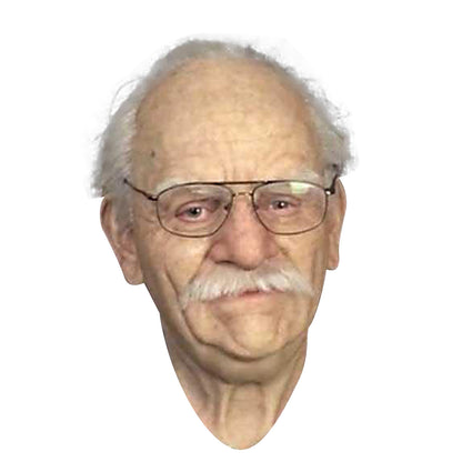 Funny Old Man Mask for Halloween Party - Discount Halloween City