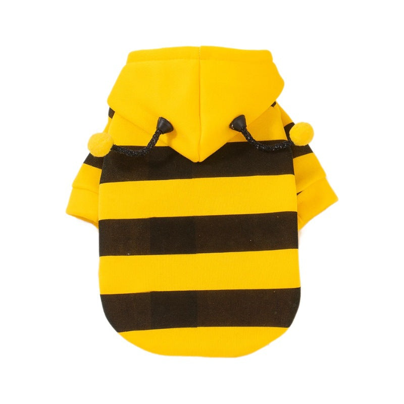 Cute Cat Bee Costume - Pet Halloween Apparel Bumble Bee - Discount Halloween City