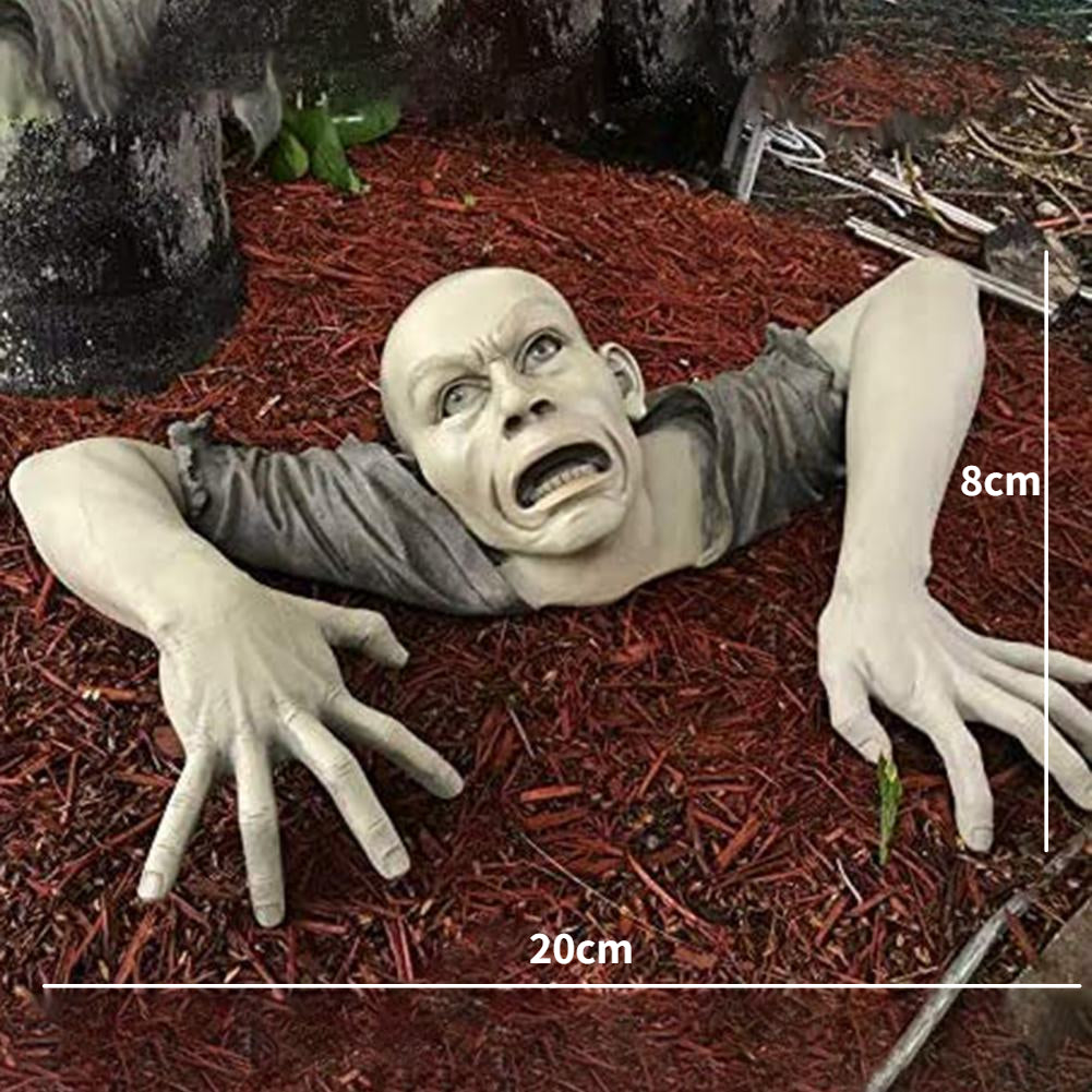 Halloween Lantern Zombie Garden Landscape Decoration Home Desktop Horror Zombie - Discount Halloween City