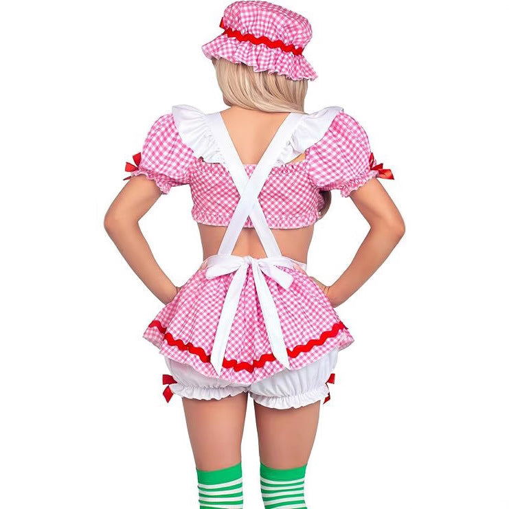 Halloween Beer Girl Dress Stage Costume - Discount Halloween City