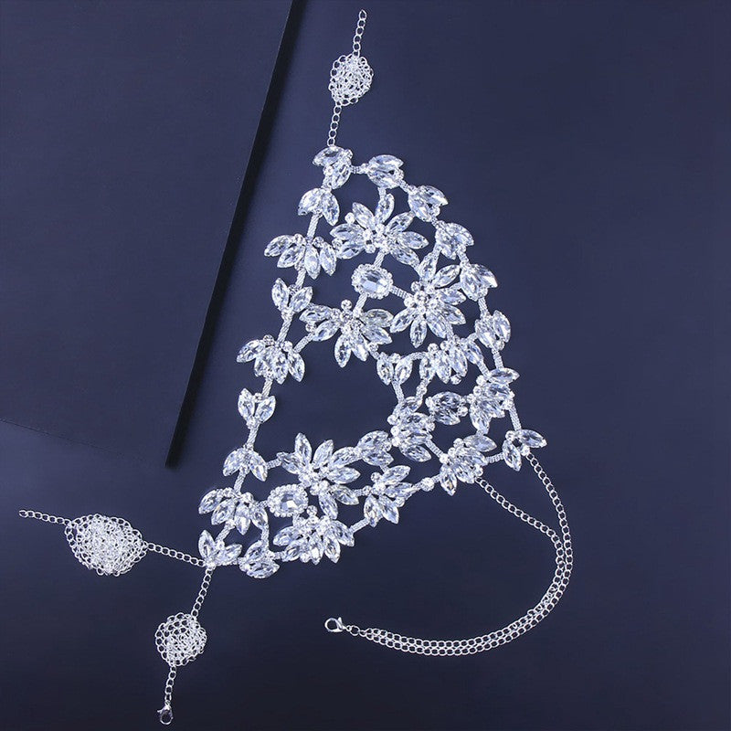 Exaggerated Fashion Rhinestone Mask for Halloween - Discount Halloween City