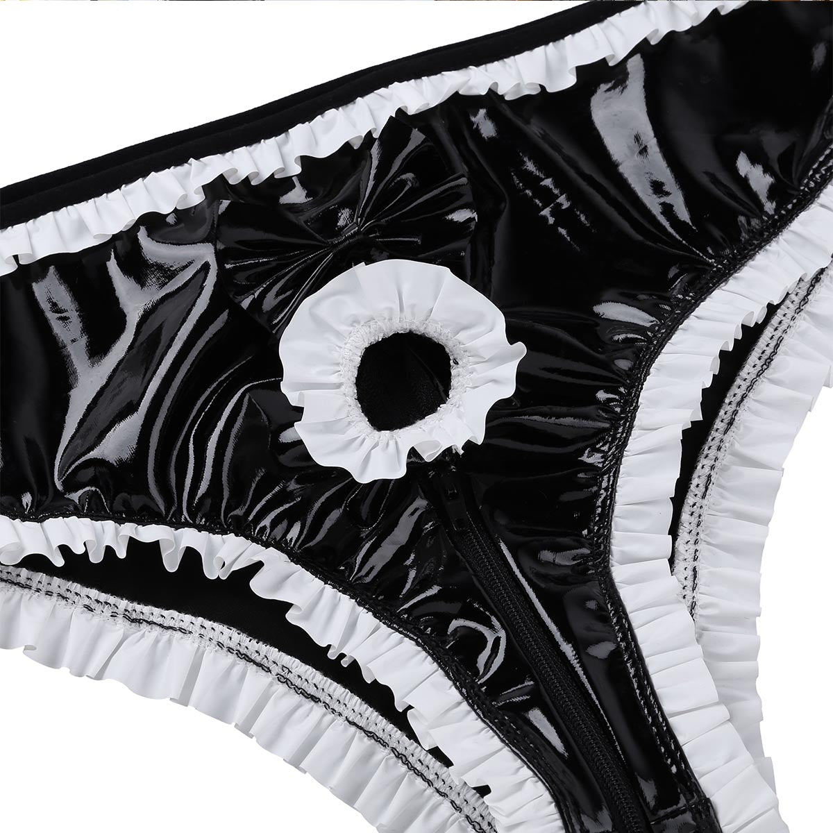 Halloween Maid Costume Sissy Latex Underwear Men Gay Feti - Discount Halloween City