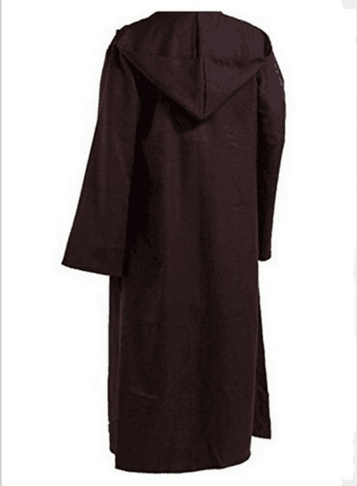 Halloween Robe Black Armored Space Villain Cloak Costume - Discount Halloween City