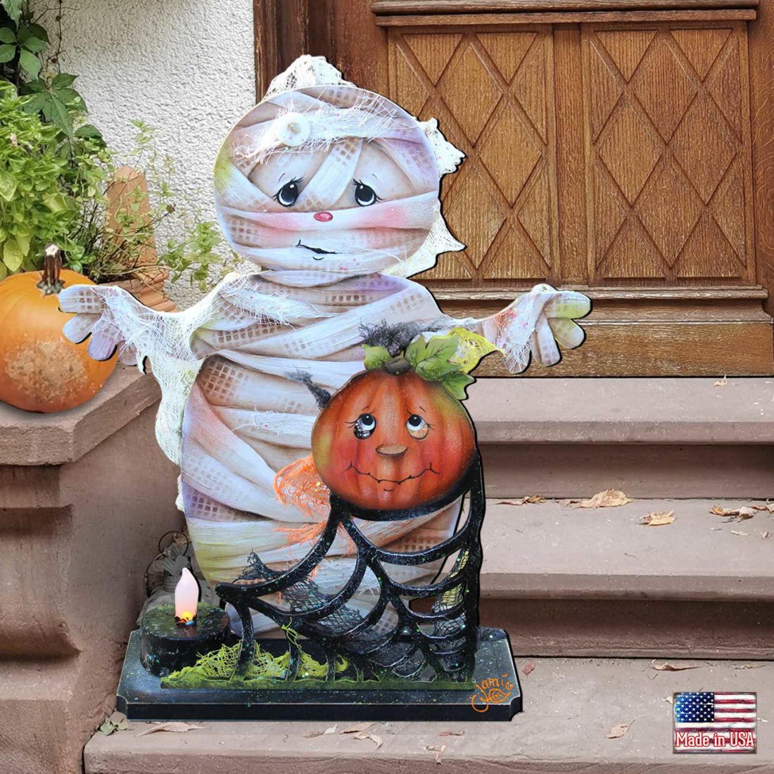 Some Mummy Loves You Halloween Outdoor Decor by Jamie Mills-Price - Thanksgiving Halloween Decor - 8457406F