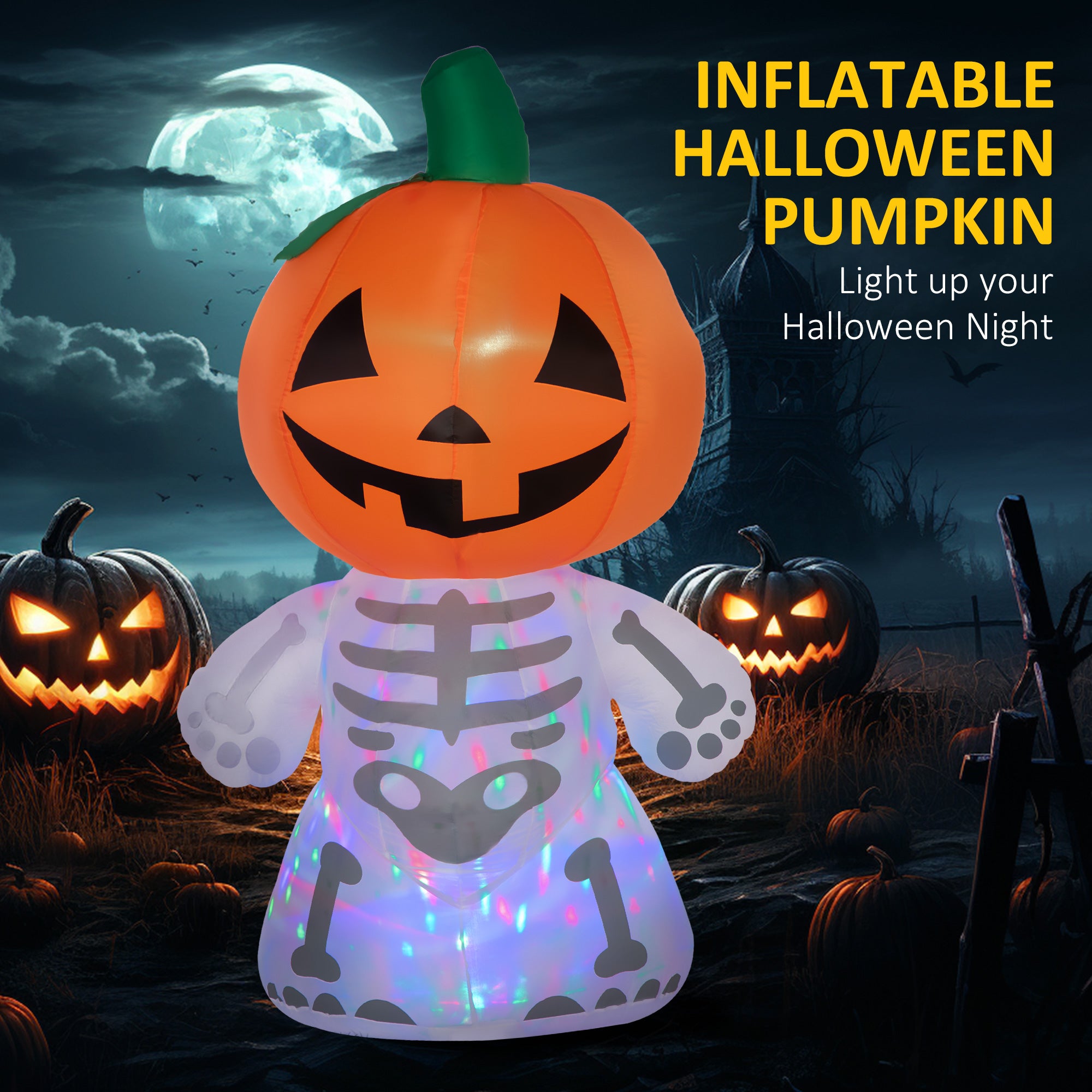 6ft Halloween Inflatables Outdoor Decorations - Discount Halloween City