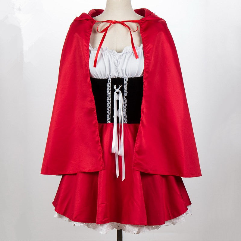 European and American Game Uniform 9 Size Little Red Riding - Costumes