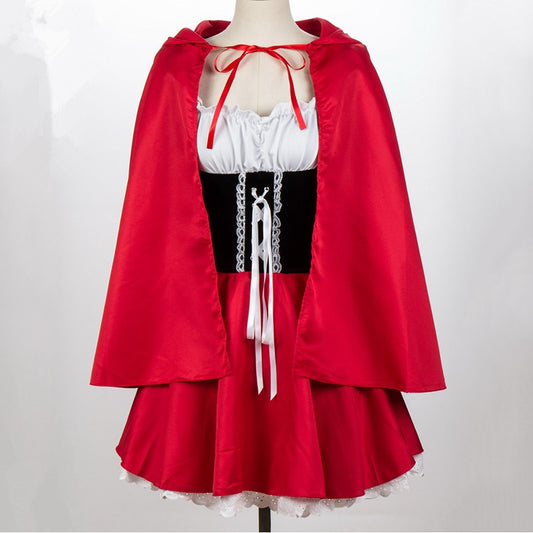 European and American Game Uniform 9 Size Little Red Riding - Costumes