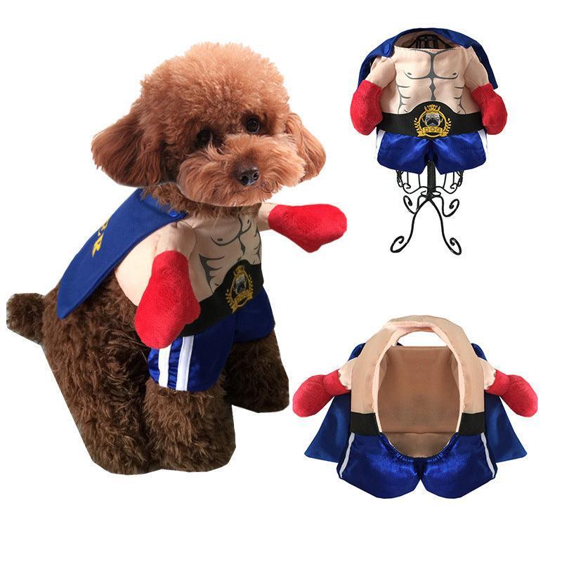 Boxer Brawler Halloween Dog Costume - Discount Halloween City