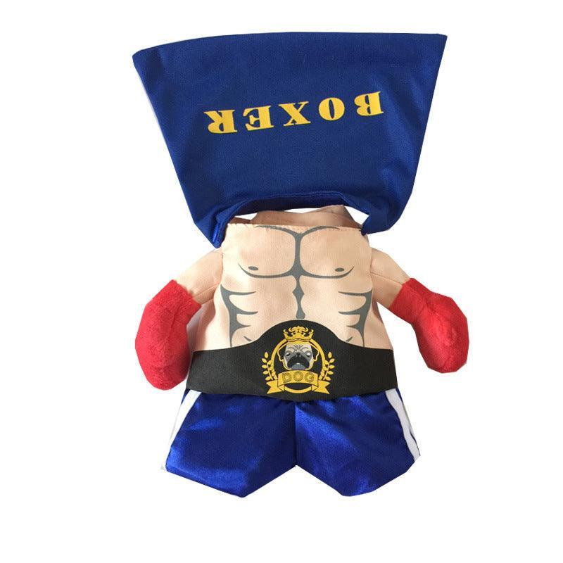 Boxer Brawler Halloween Dog Costume - Discount Halloween City