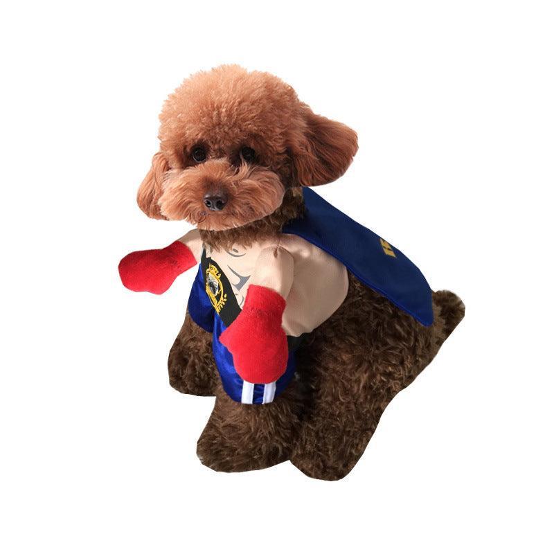 Boxer Brawler Halloween Dog Costume - Discount Halloween City