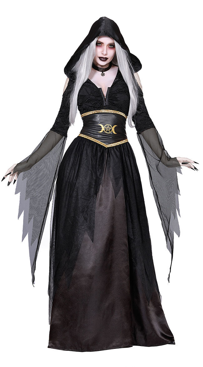 Dark Vampire Witch Horror COS Masquerade Party Show - Discount Halloween City