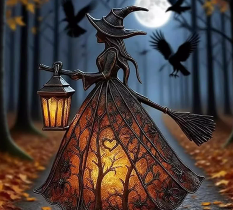Witch Lamp Decoration Table Lamp - alternate view 4
