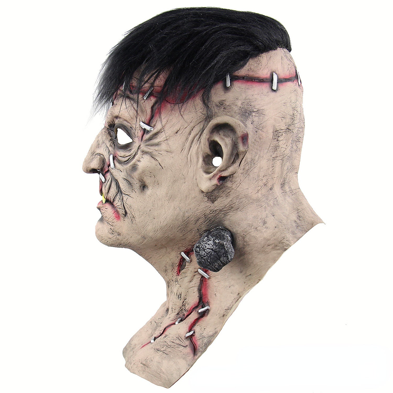 Fashion Personality Latex Hair Halloween Mask - Discount Halloween City