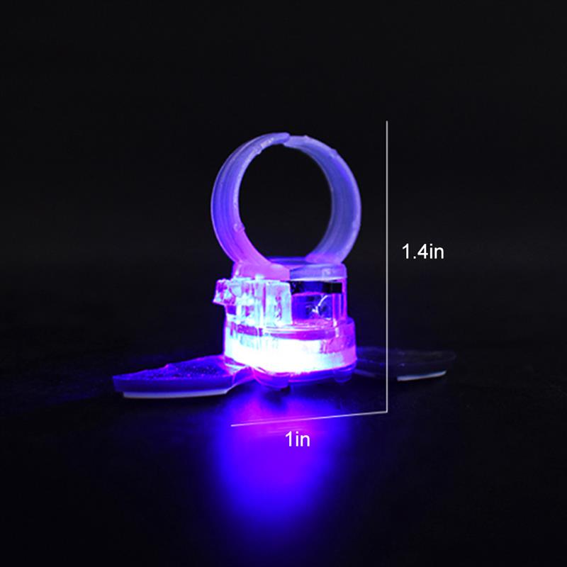Halloween Decorations Glowing Brooch Ring - Discount Halloween City
