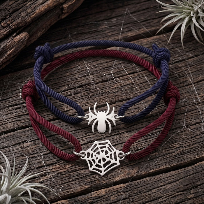 Couples Gothic Bracelet Set for Black White - alternate view 6