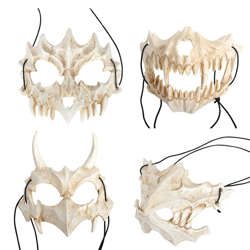 Halloween Japan Two-dimensional Costume Mask Dragon - Discount Halloween City
