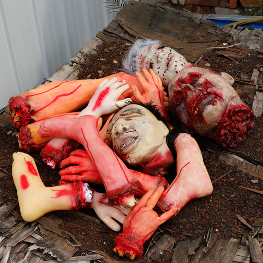 Halloween Horror Props Haunted House Chamber Broken Blood | Props & Weapons | Indoor Decorations - Decorations