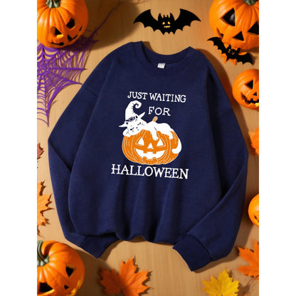 Just Waiting for Pumpkin Design Sweats - alternate view 7