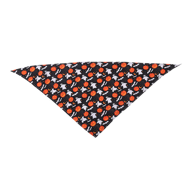 Halloween Dogs and Cats Pet Print Scarf - Discount Halloween City