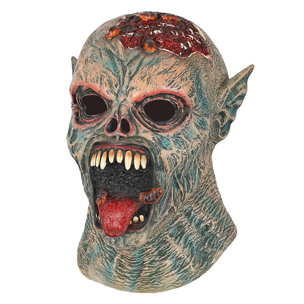 Halloween Horror Biochemical Zombie Carrion Latex Headgear - Discount Halloween City