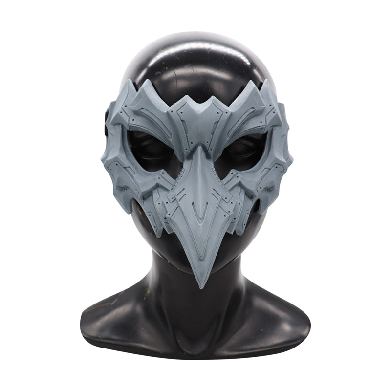 Smiling Mask Masquerade Funny Scary Prop - alternate view 6