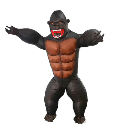 Halloween Performance Funny Inflatable King Kong Costume - Discount Halloween City