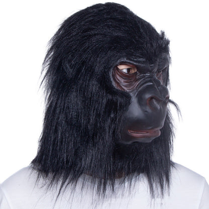 Gorilla Animal Latex Headgear Mask - alternate view 5