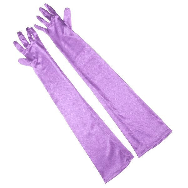 Women's Satin Stretch Gloves - alternate view 15