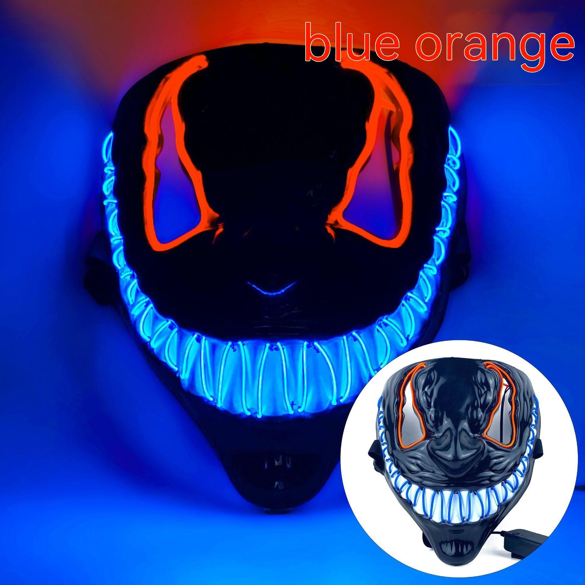 Halloween Horror LED Luminous Mask Dance Party - Discount Halloween City