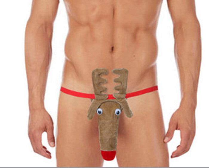 Sexy Elk Shorts Halloween Costume Party Funny - Costumes